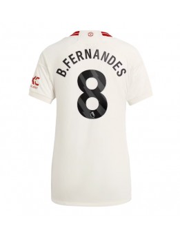Manchester United Bruno Fernandes #8 Replika Tredje Kläder Dam 2023-24 Kortärmad